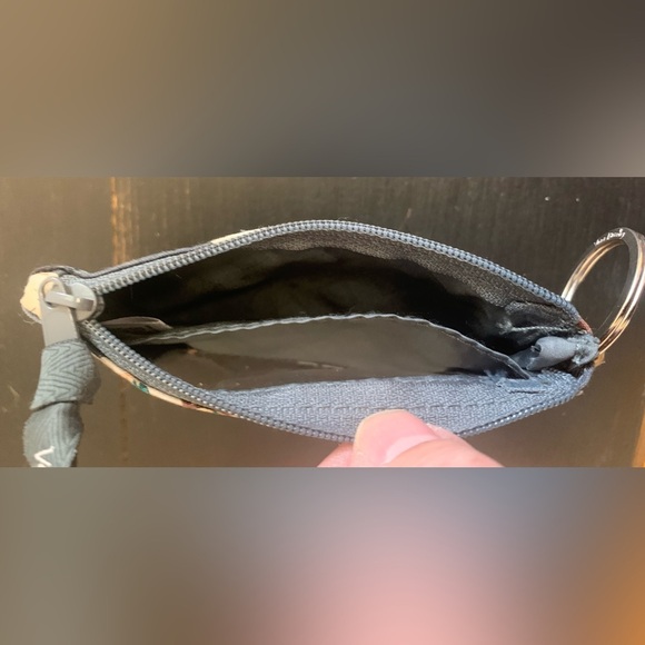 Vera Bradley Dog Print Wristlet - Black and Gray - Picture 3 of 9